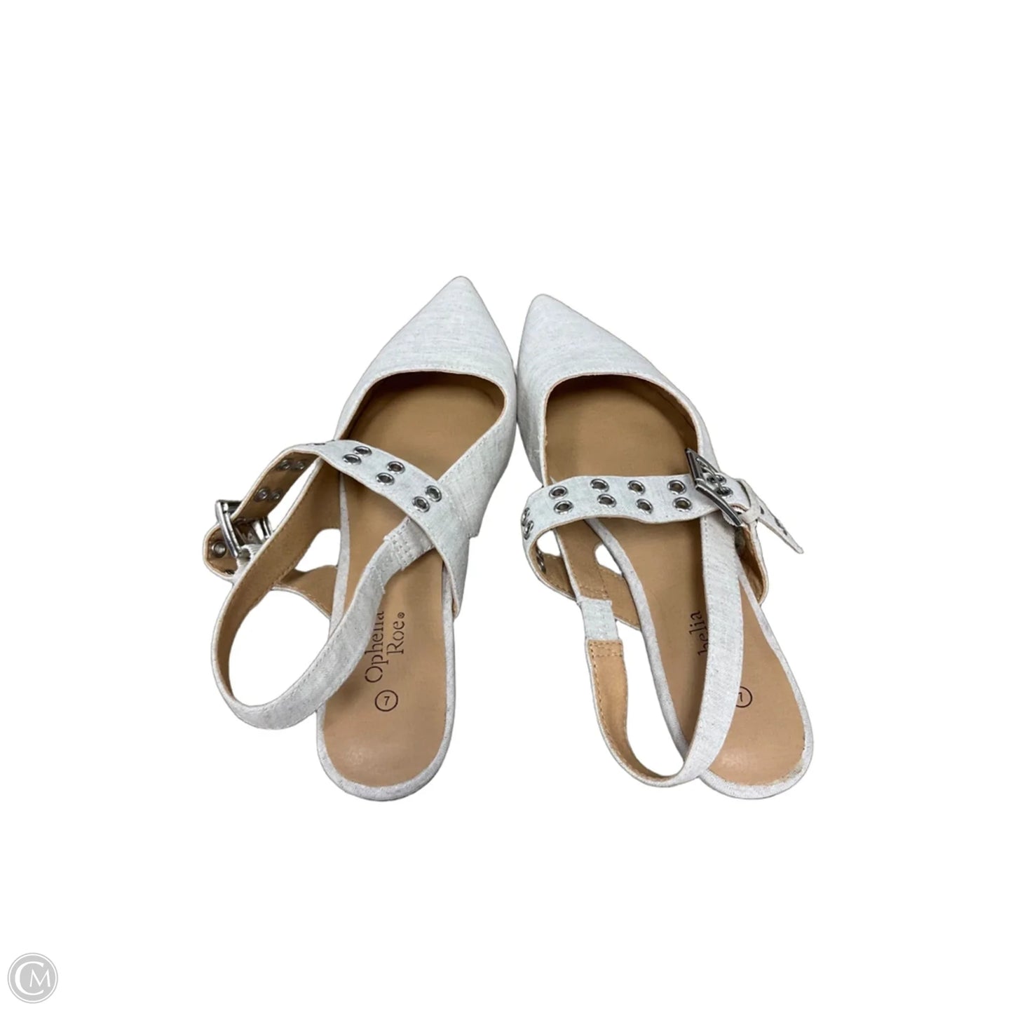 Shoes Flats By Ophelia Roe In Beige, Size: 7