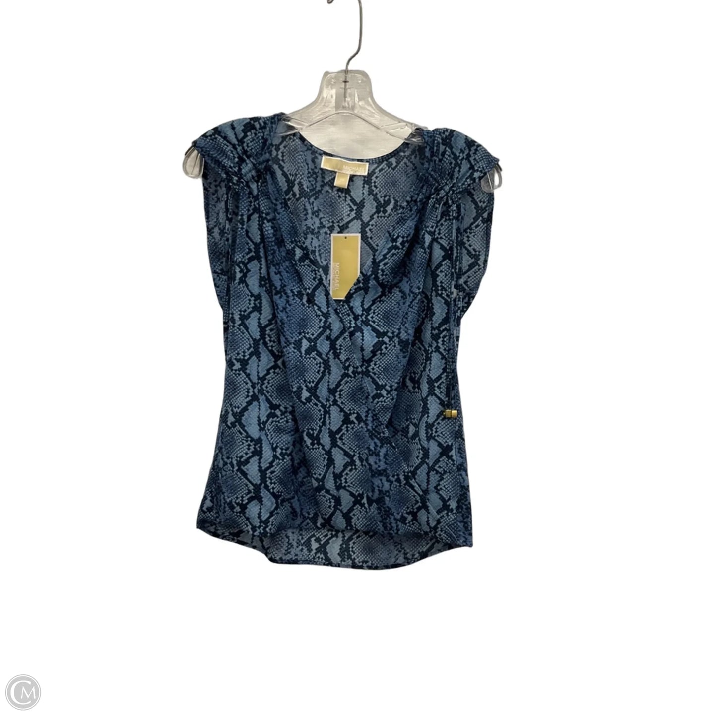 Top Sleeveless By Michael By Michael Kors In Blue, Size: Xs