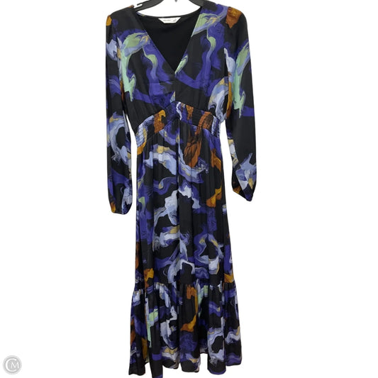 Dress Casual Maxi By Nine West In Blue, Size: S