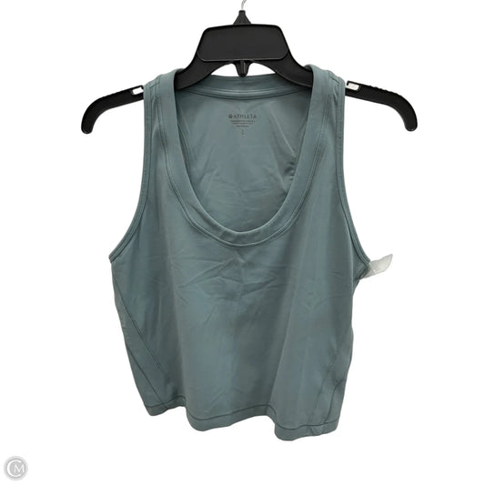 Athletic Tank Top By Athleta In Green, Size: L