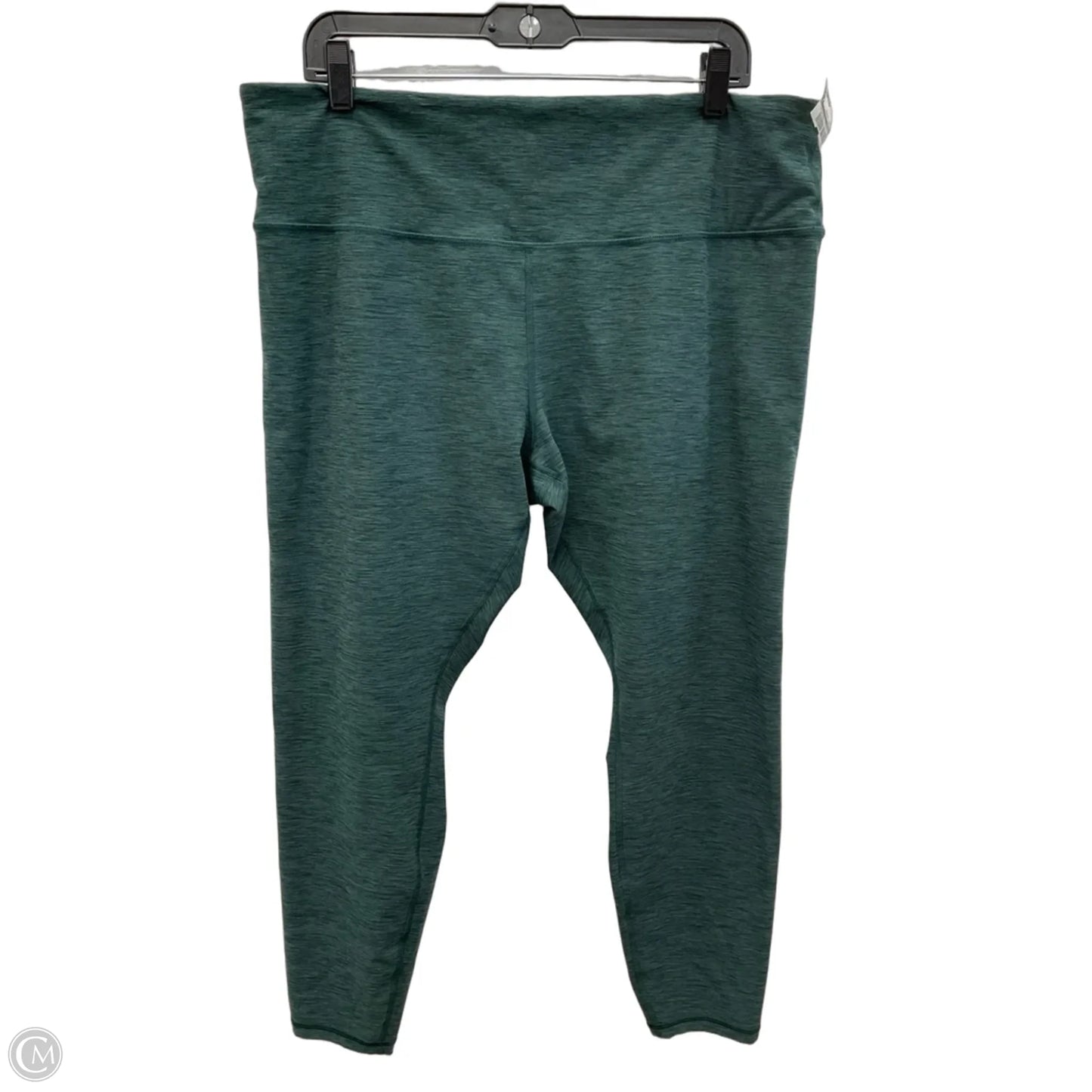Athletic Leggings By Athleta In Green, Size: 2x