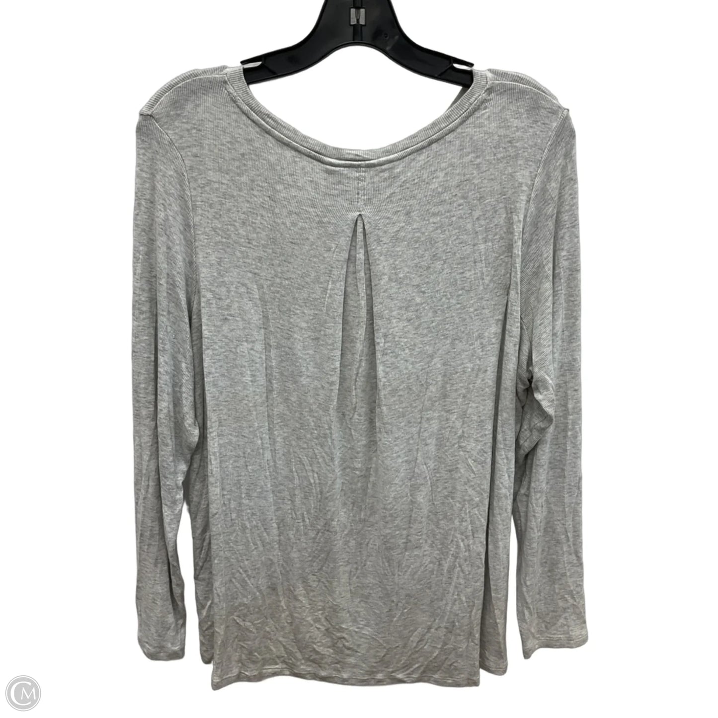 Athletic Top Long Sleeve Crewneck By Athleta In Ivory, Size: L