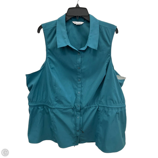 Athletic Dress By Athleta In Blue, Size: 3x