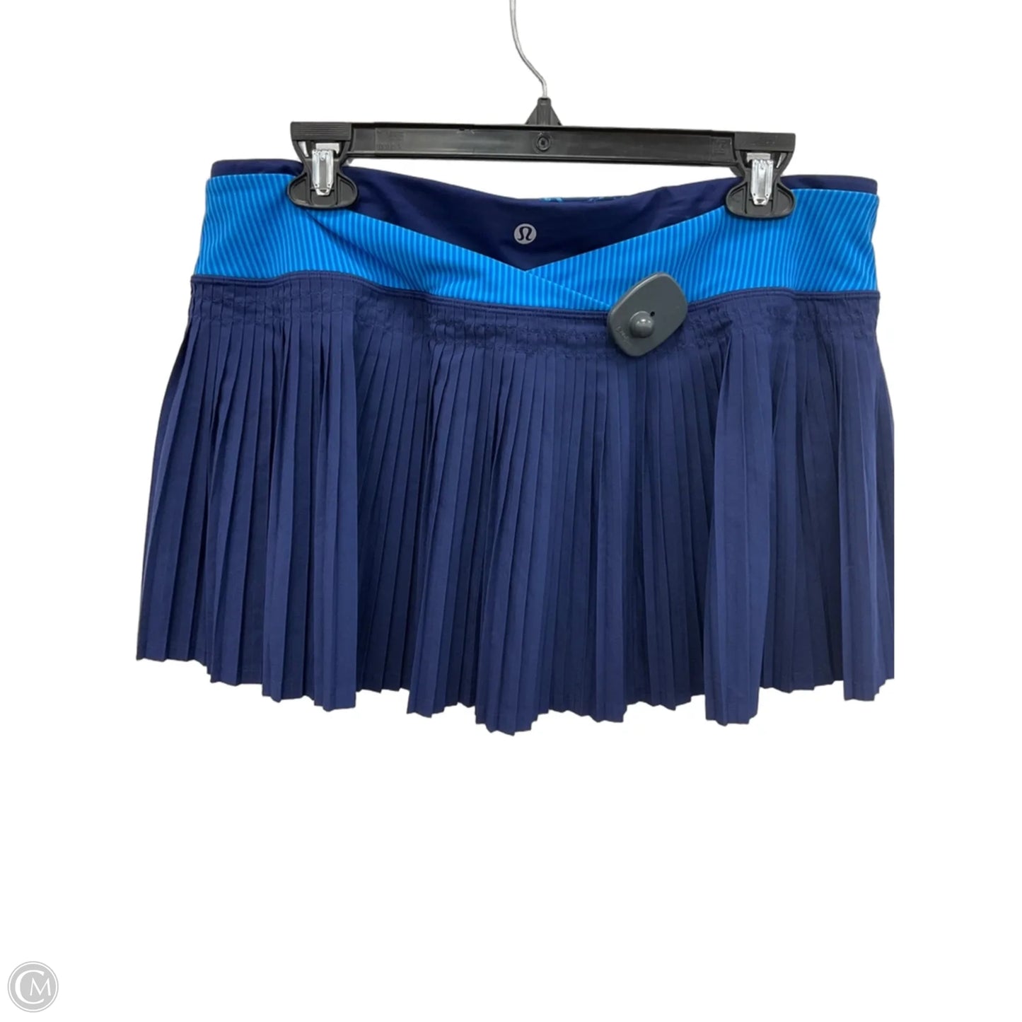 Athletic Skort By Lululemon In Blue, Size: M