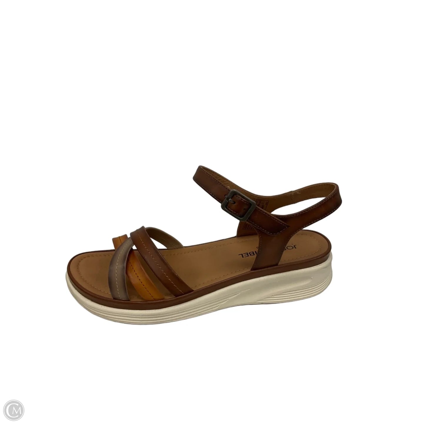 Sandals Flats By Josef Seibel In Brown, Size: 10