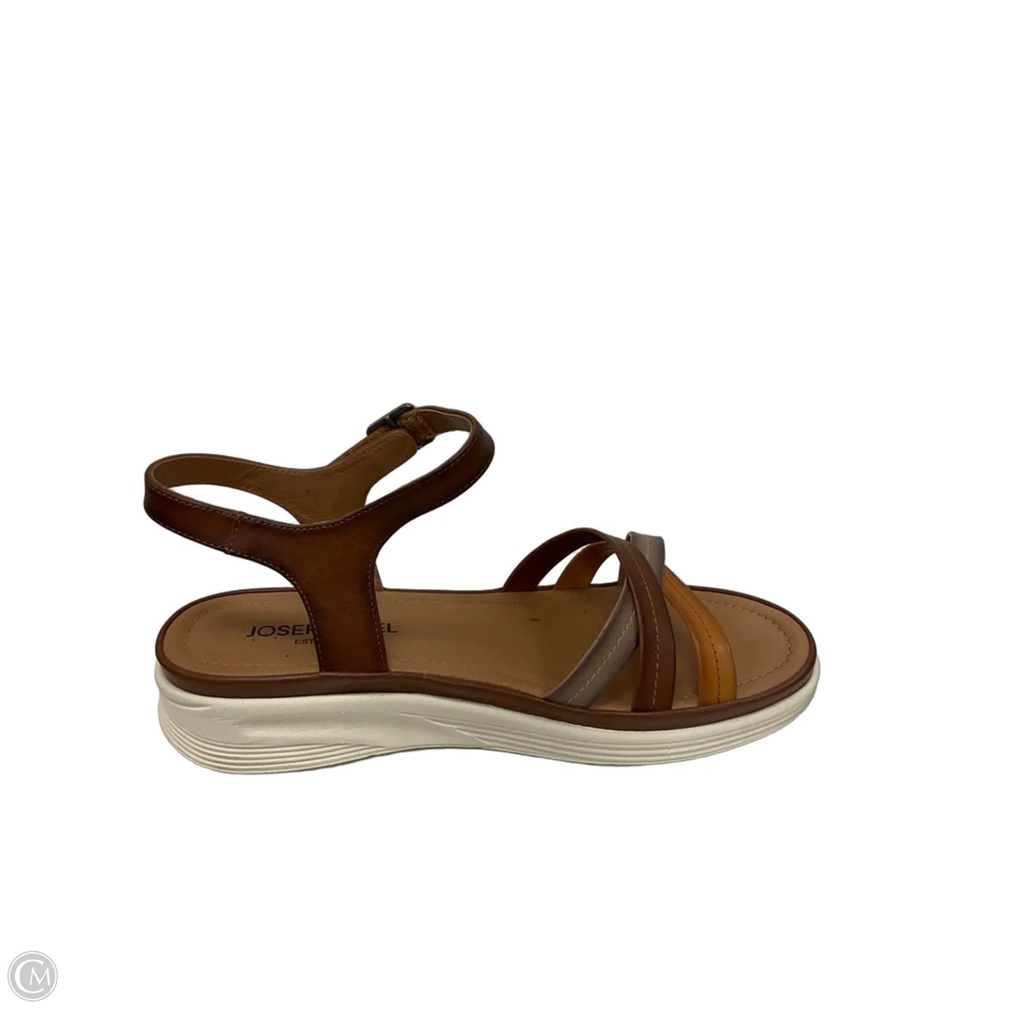 Sandals Flats By Josef Seibel In Brown, Size: 10