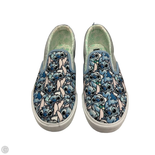 Shoes Flats By Disney In Blue, Size: 6