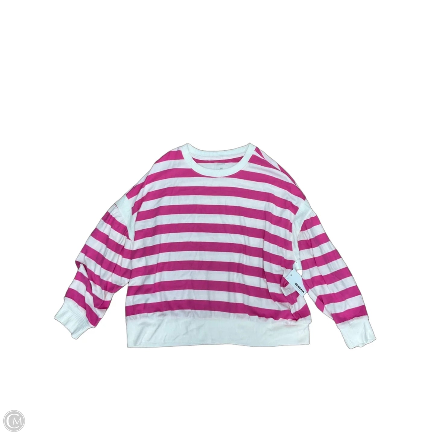 Top Long Sleeve By Sonoma In Pink, Size: Xxl