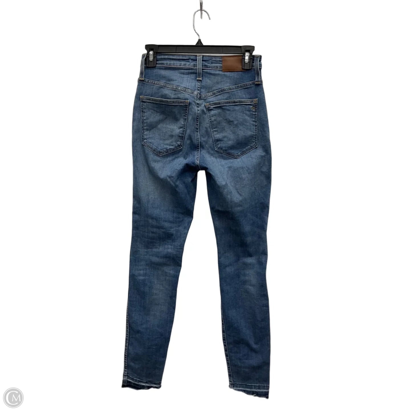 Jeans Skinny By Madewell In Blue Denim, Size: 4