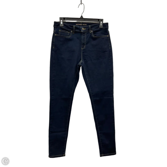 Jeans Skinny By Michael By Michael Kors In Blue Denim, Size: 8