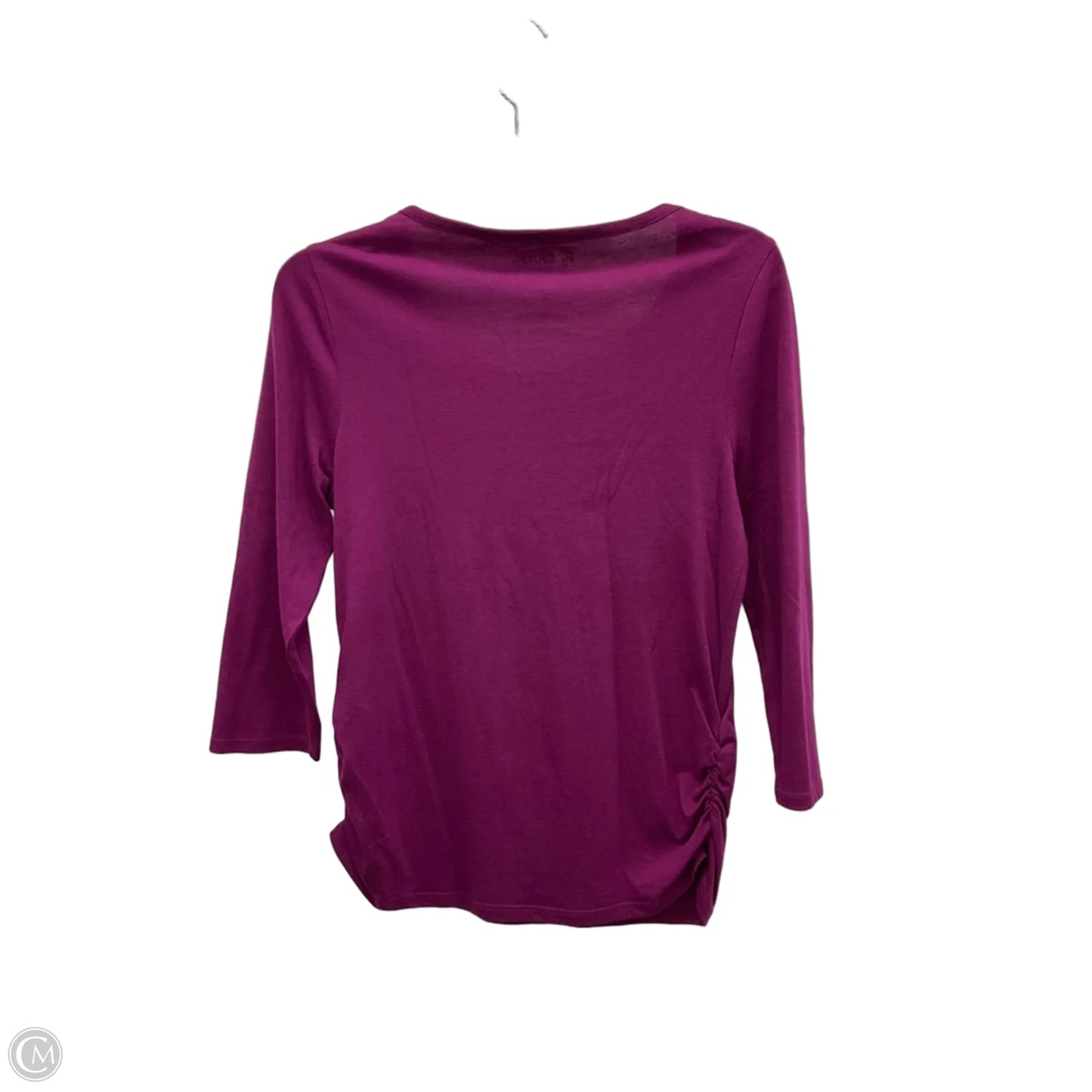 Top Long Sleeve By Chicos In Purple, Size: S