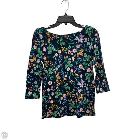 Top Long Sleeve By Loft In Blue, Size: S