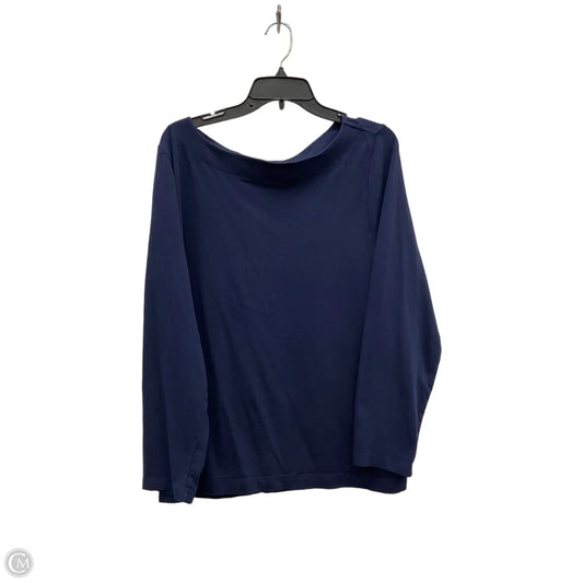 Top Short Sleeve By Soft Surroundings In Blue, Size: 2x