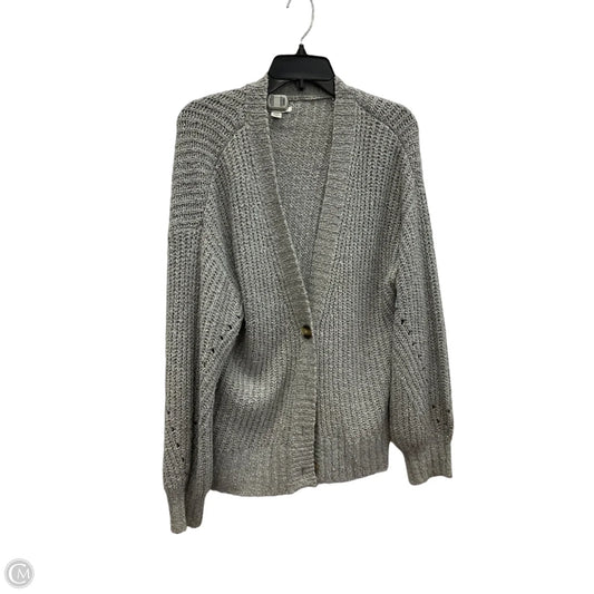 Cardigan By American Eagle In Grey, Size: M