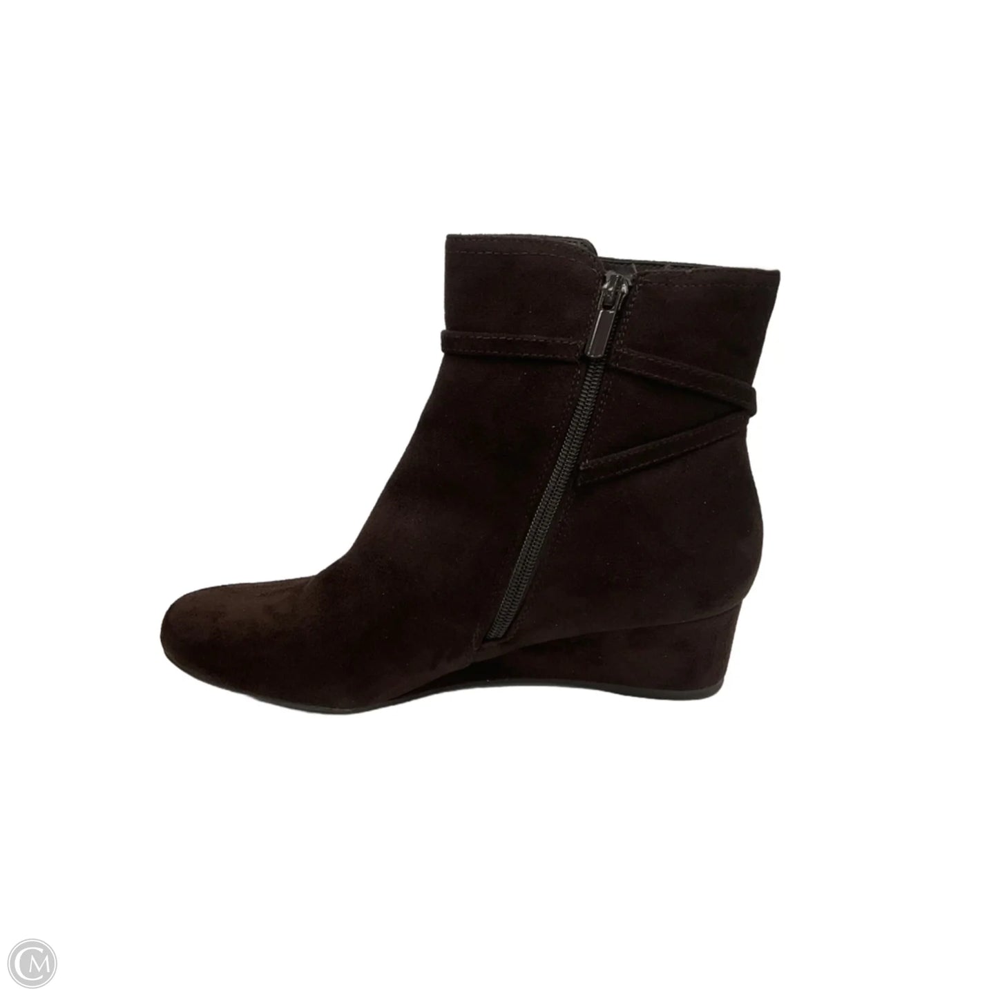 Boots Ankle Flats By Impo In Brown, Size: 8