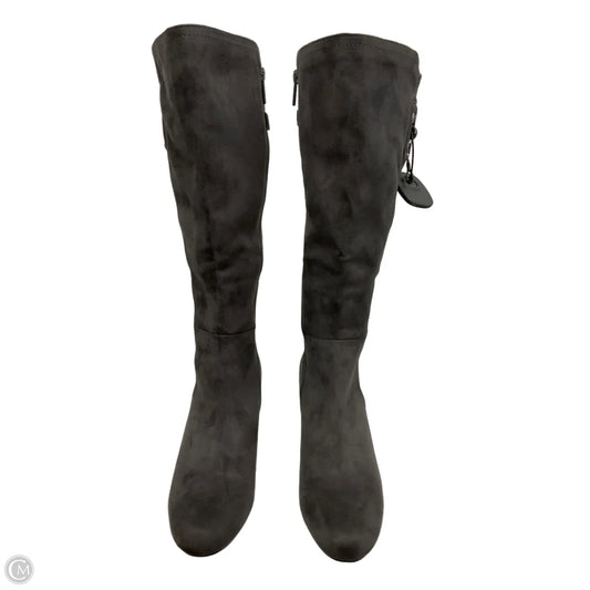 Boots Knee Flats By Impo In Grey, Size: 8
