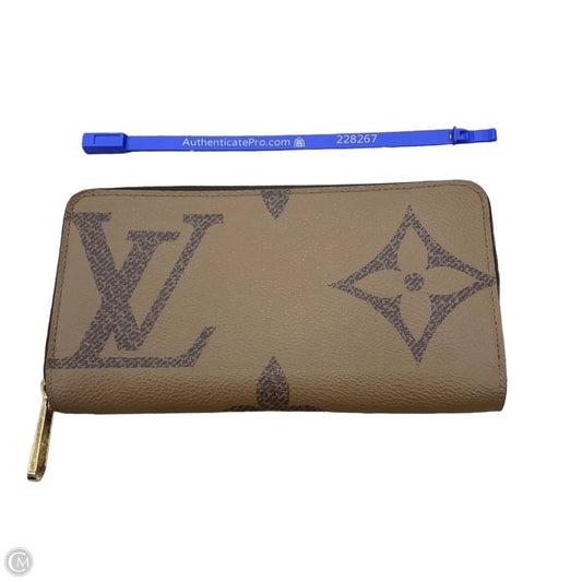 Wallet Luxury Designer By Louis Vuitton, Size: Large