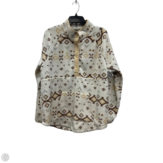 Jacket Fleece By Sonoma In White, Size: Xxl