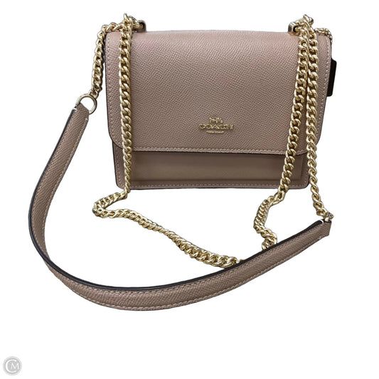 Crossbody Designer By Coach, Size: Small