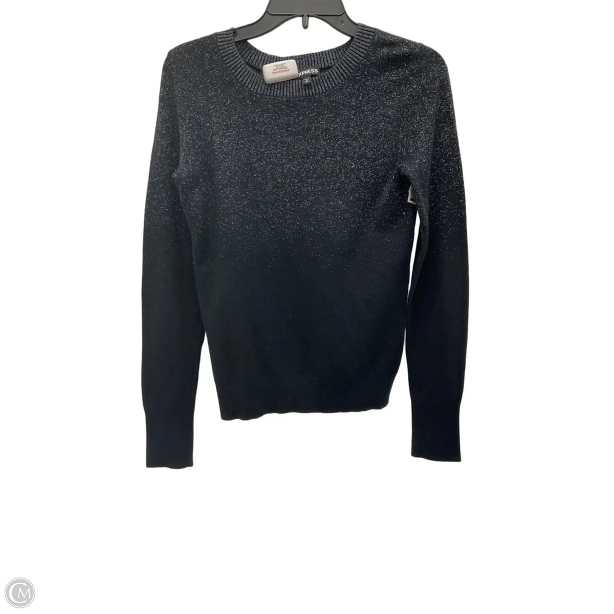 Top Long Sleeve By Express In Black, Size: M