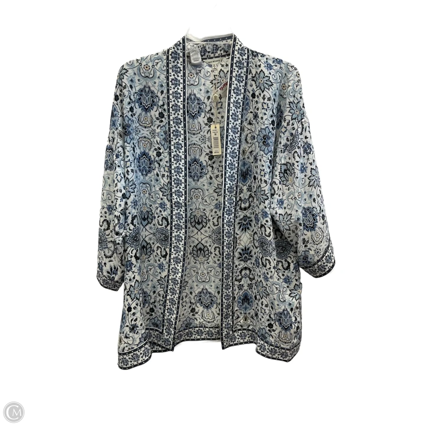 Cardigan By Max Studio In Blue, Size: M