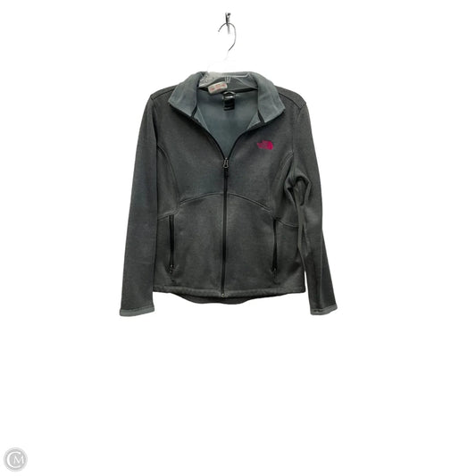 Athletic Jacket By The North Face In Grey, Size: L