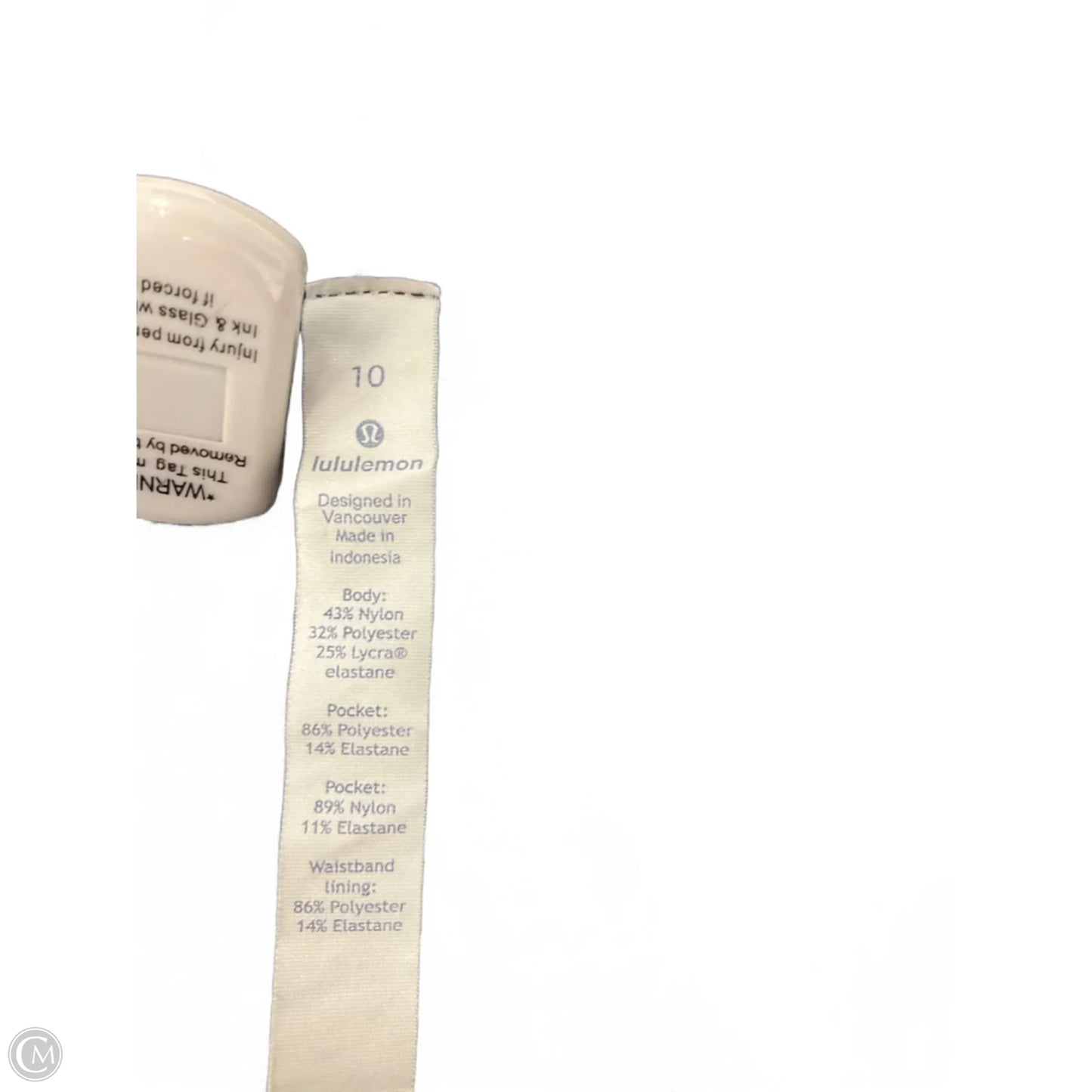 Athletic Pants By Lululemon In Grey, Size: M