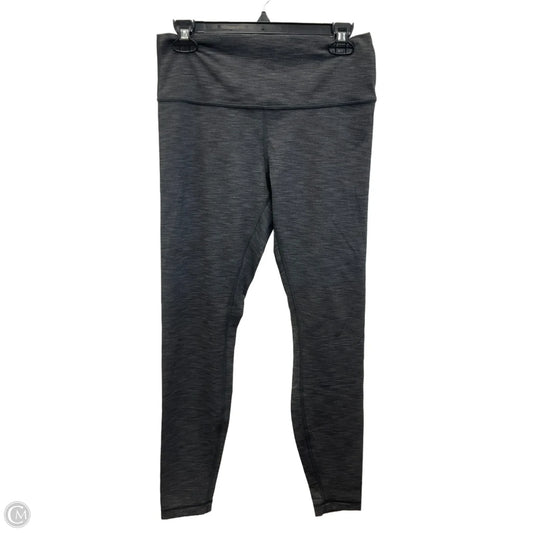 Athletic Capris By Lululemon In Grey, Size: M