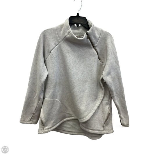 Athletic Jacket By Athleta In Grey, Size: L