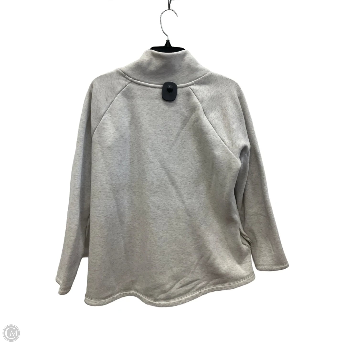 Athletic Jacket By Athleta In Grey, Size: L