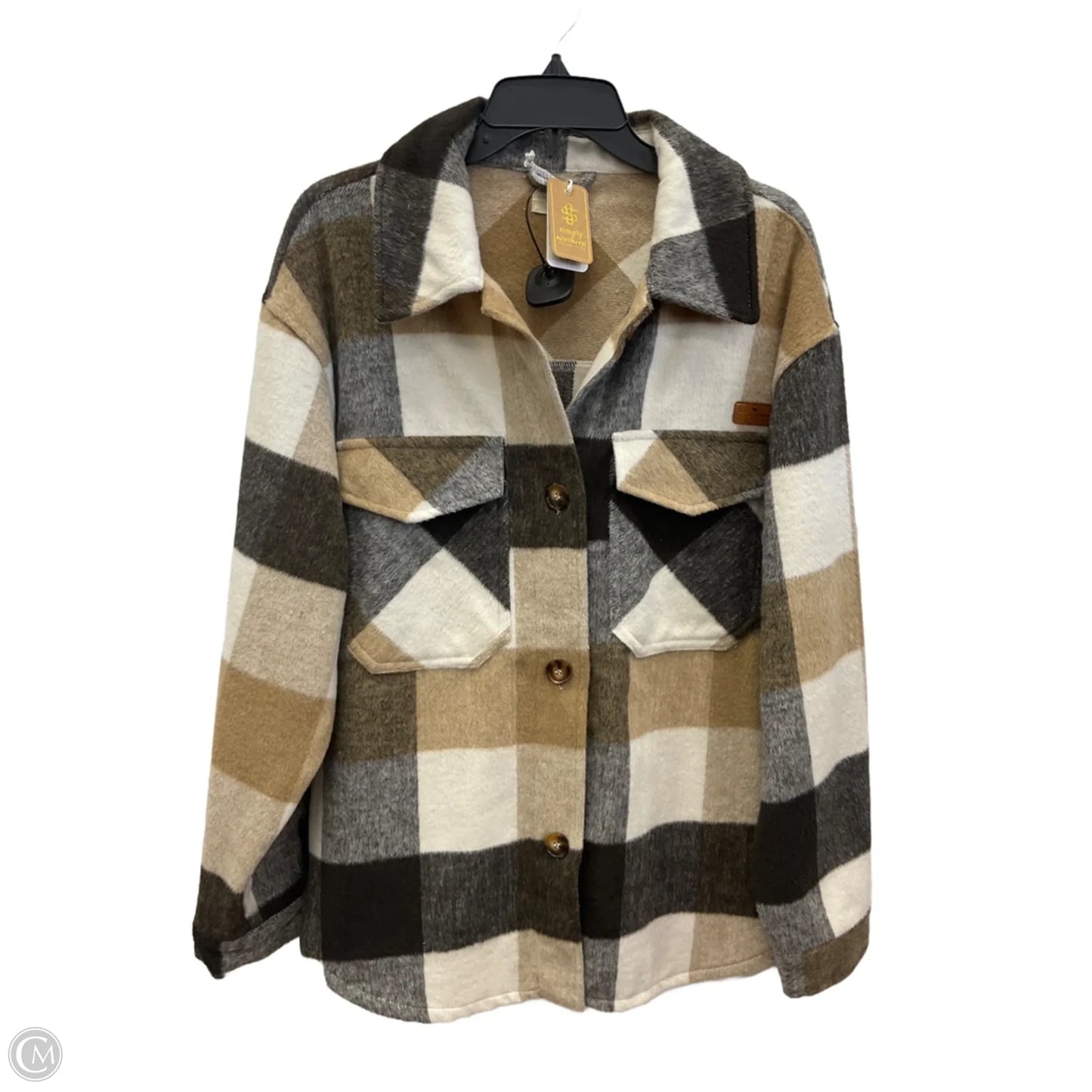 Jacket Other By Simply Southern In Brown, Size: L