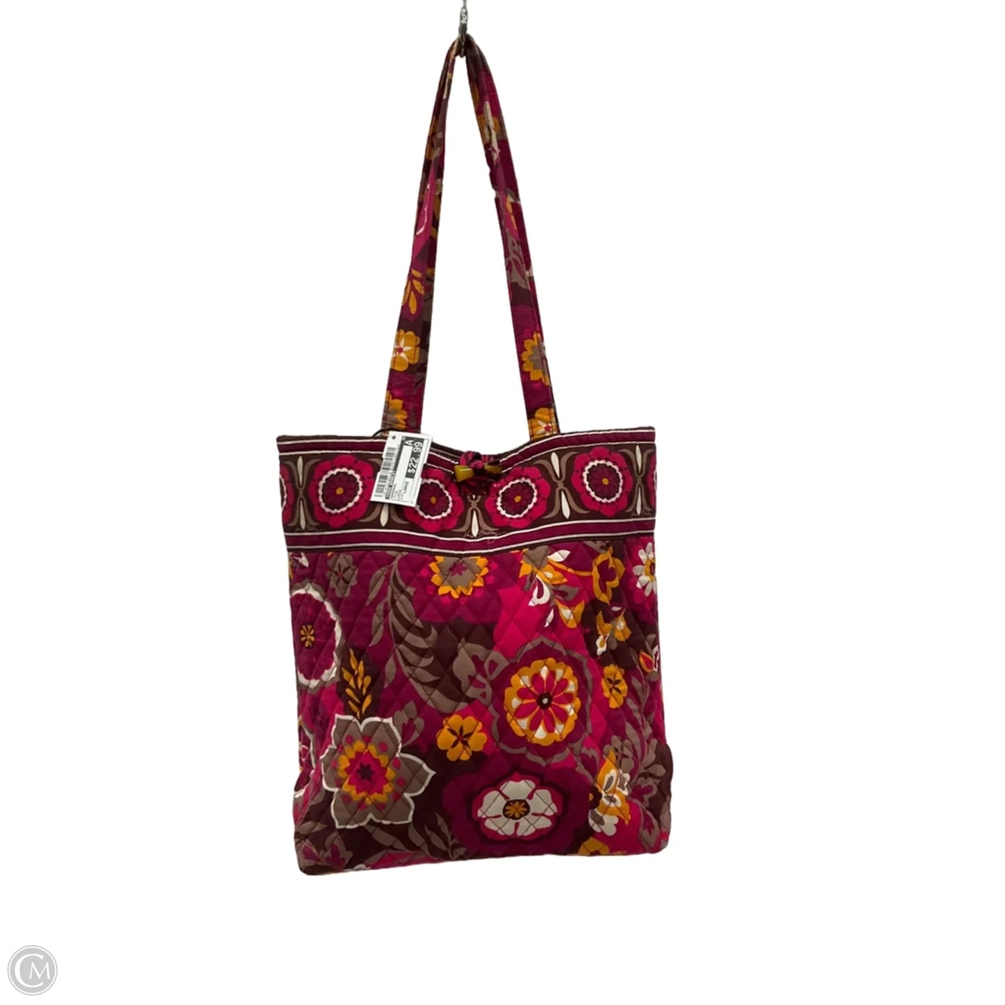 Handbag By Vera Bradley, Size: Large