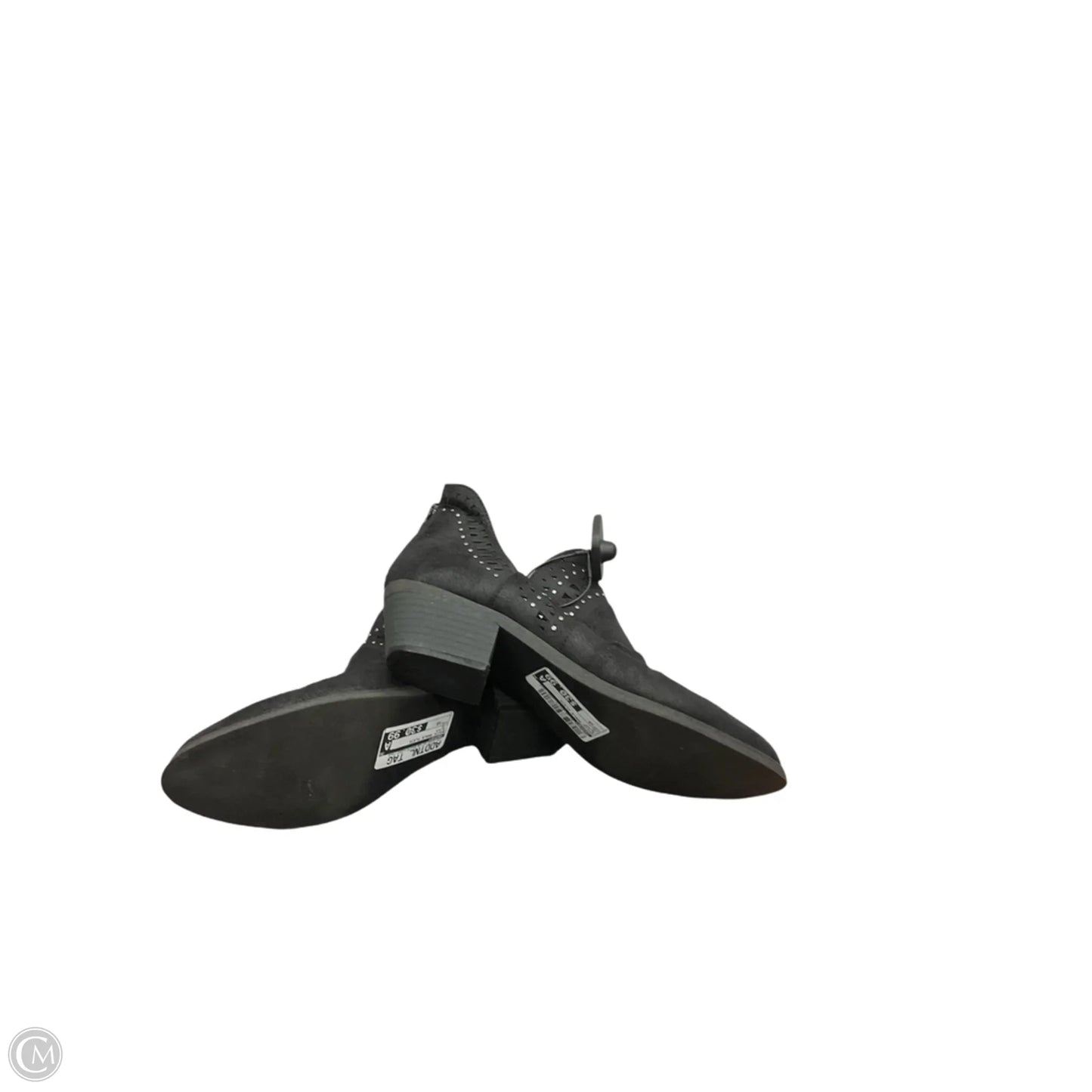 Boots Ankle Flats By Report In Black, Size: 10