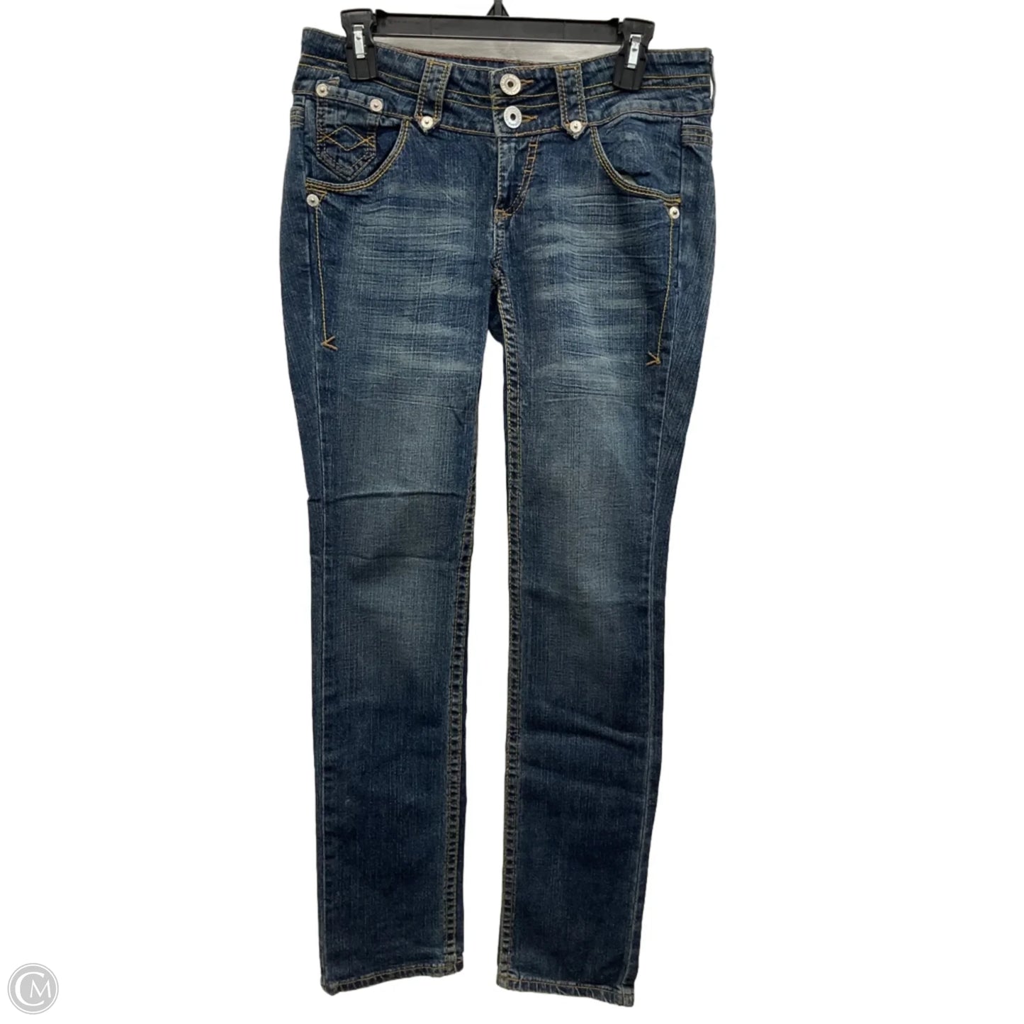 Jeans Boot Cut By Dkny In Blue Denim, Size: 6