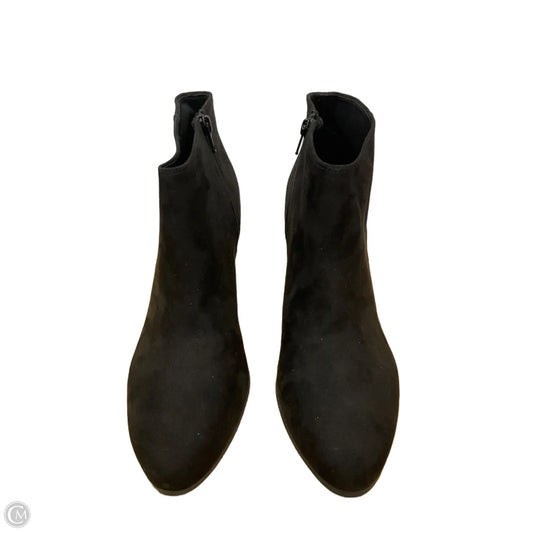 Boots Ankle Heels By Old Navy In Black, Size: 11