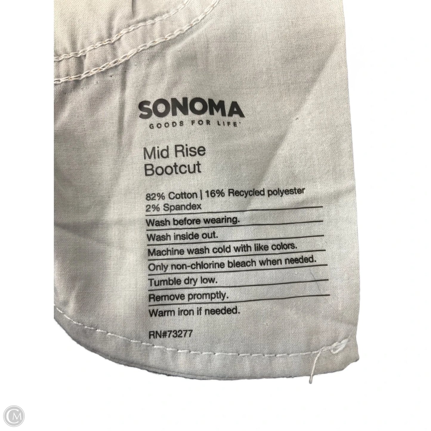 Jeans Skinny By Sonoma In Blue Denim, Size: 8