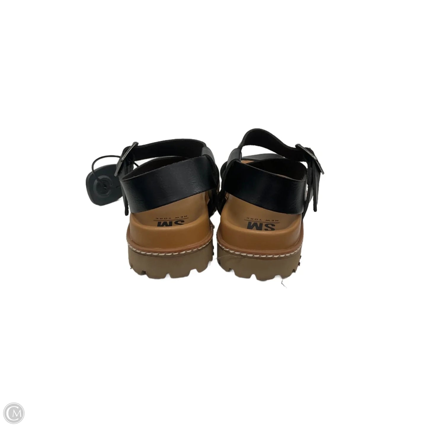 Sandals Flats By Cmf In Black, Size: 6