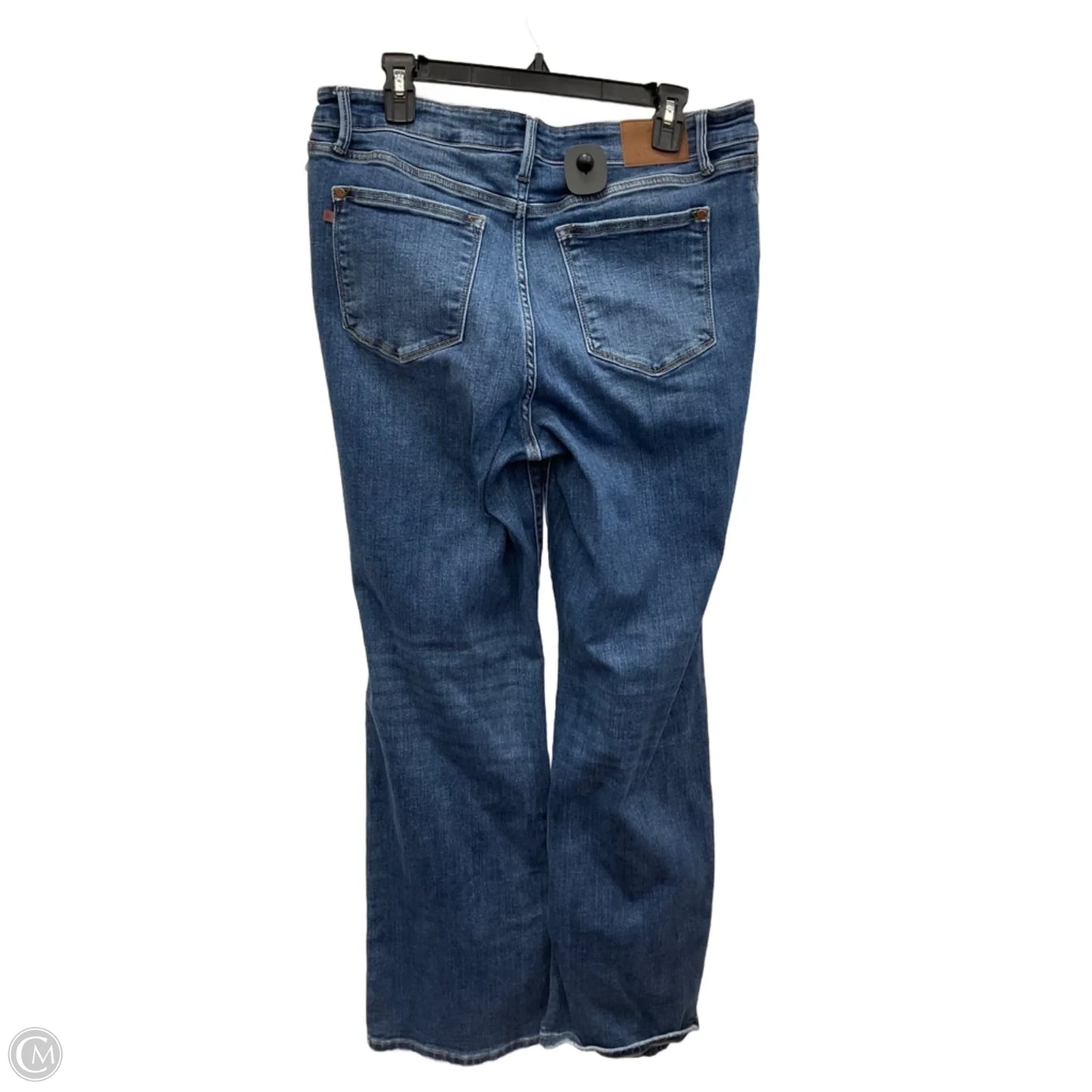 Jeans Straight By Judy Blue In Blue Denim, Size: 14