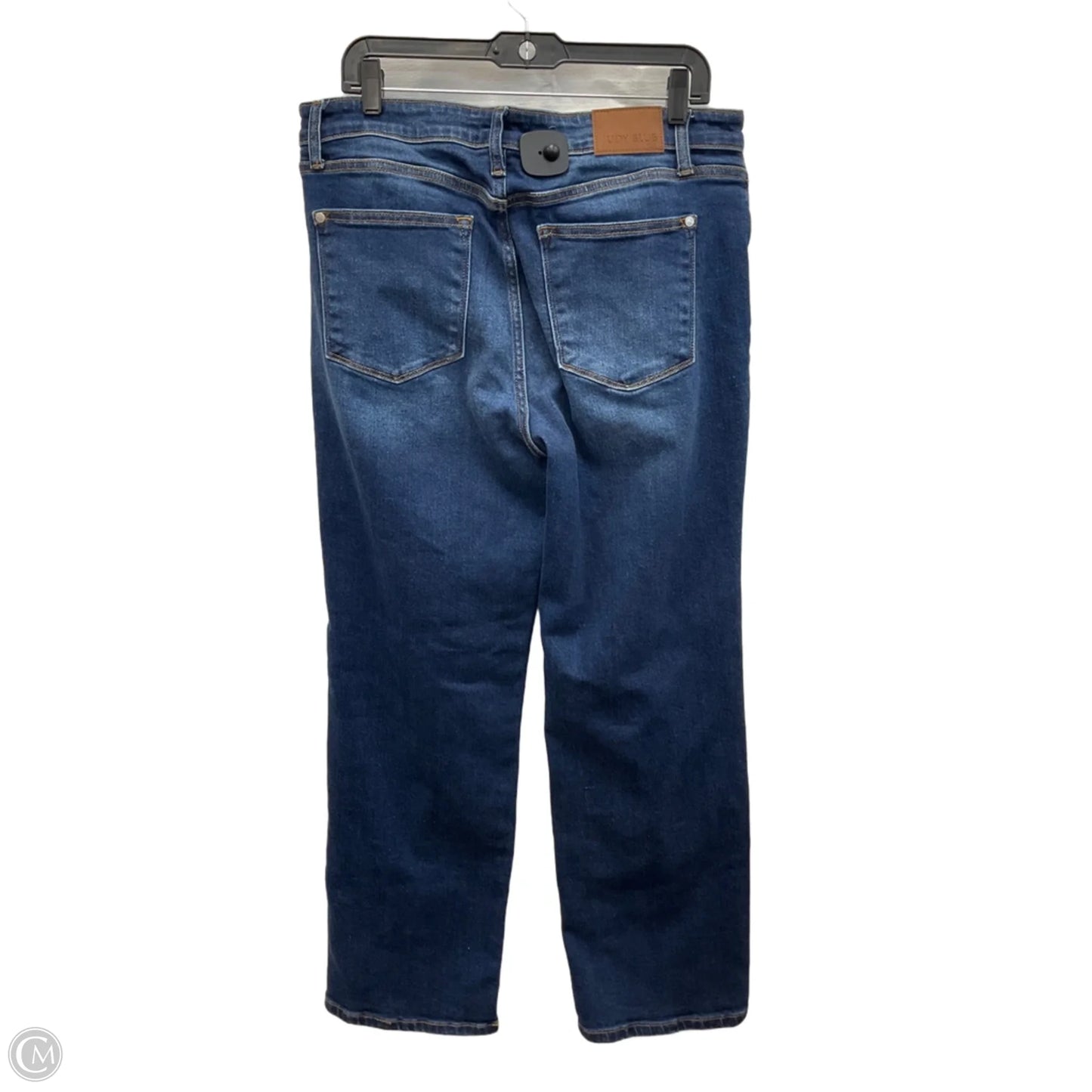 Jeans Straight By Judy Blue In Blue Denim, Size: 14