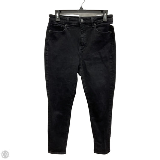 Jeans Skinny By Loft In Black, Size: 10