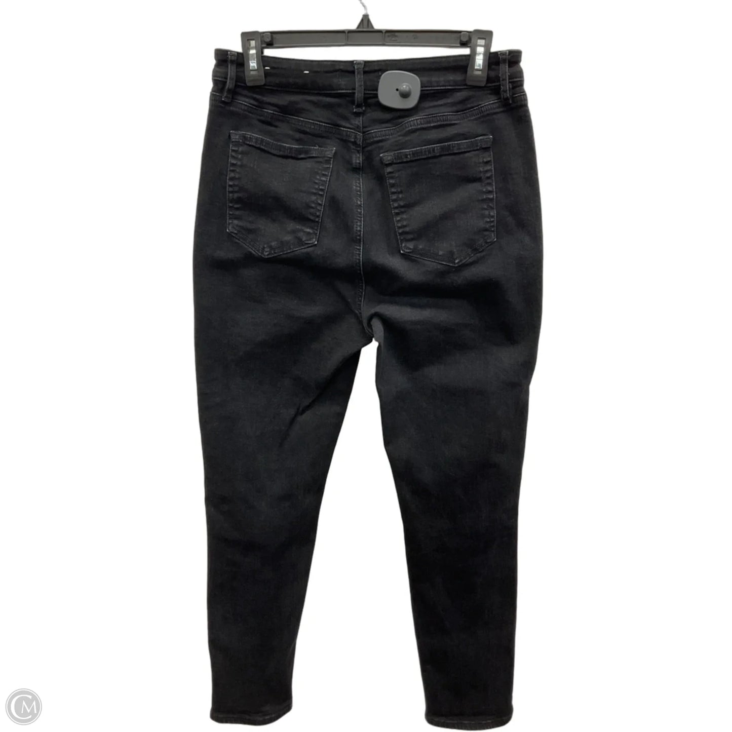 Jeans Skinny By Loft In Black, Size: 10