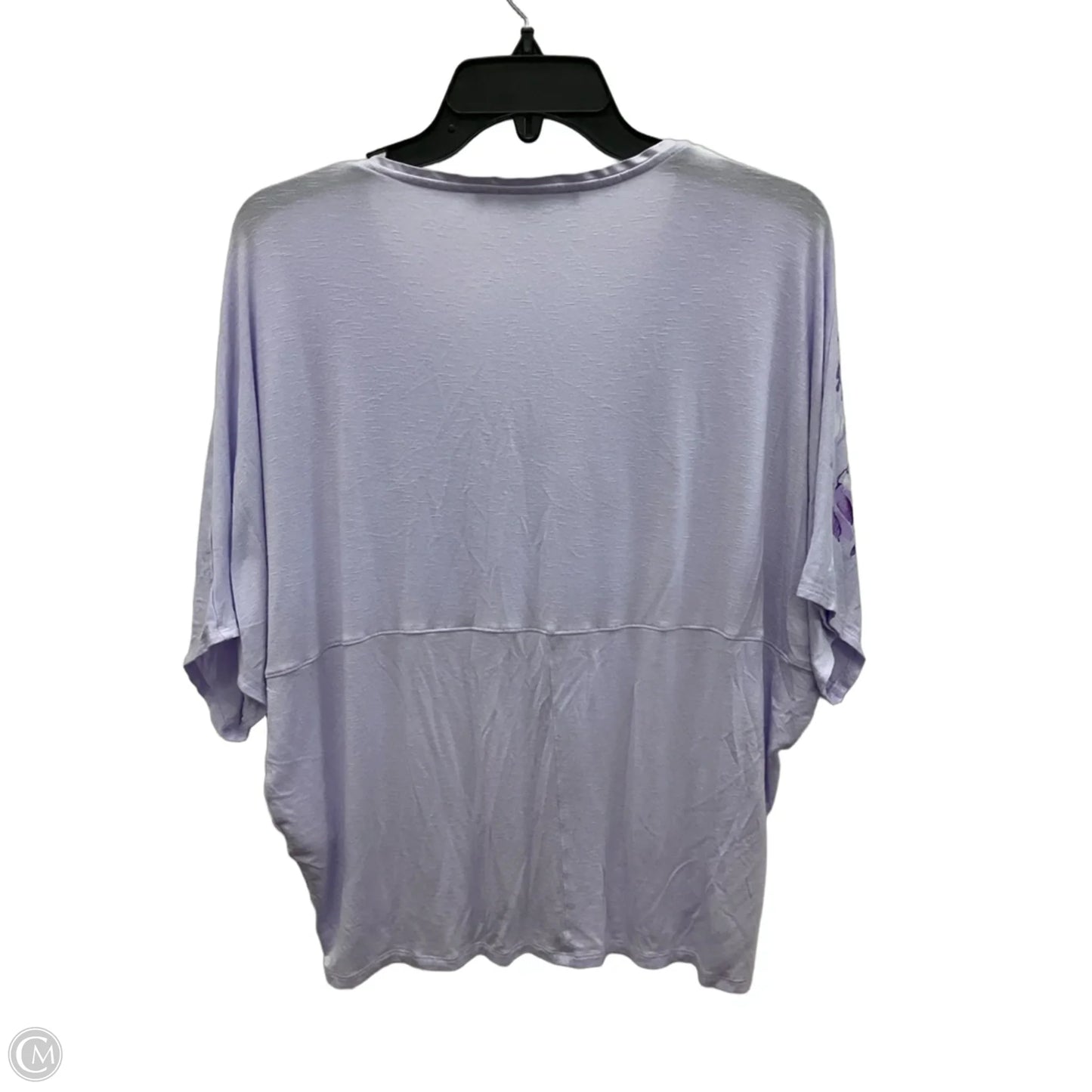 Top Short Sleeve By White House Black Market In Purple, Size: S