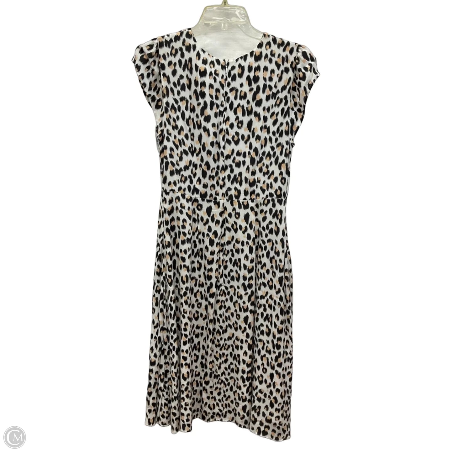 Dress Casual Midi By Loft In Animal Print, Size: S