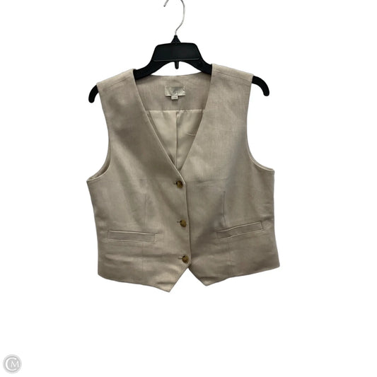 Vest Other By Loft In Tan, Size: M