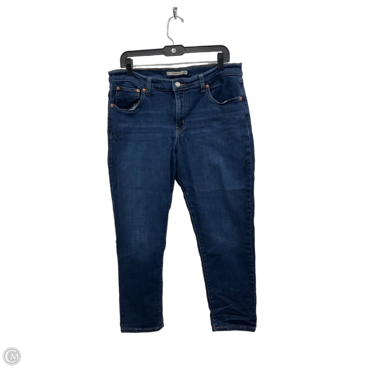 Jeans Boyfriend By Levis In Blue, Size: 10