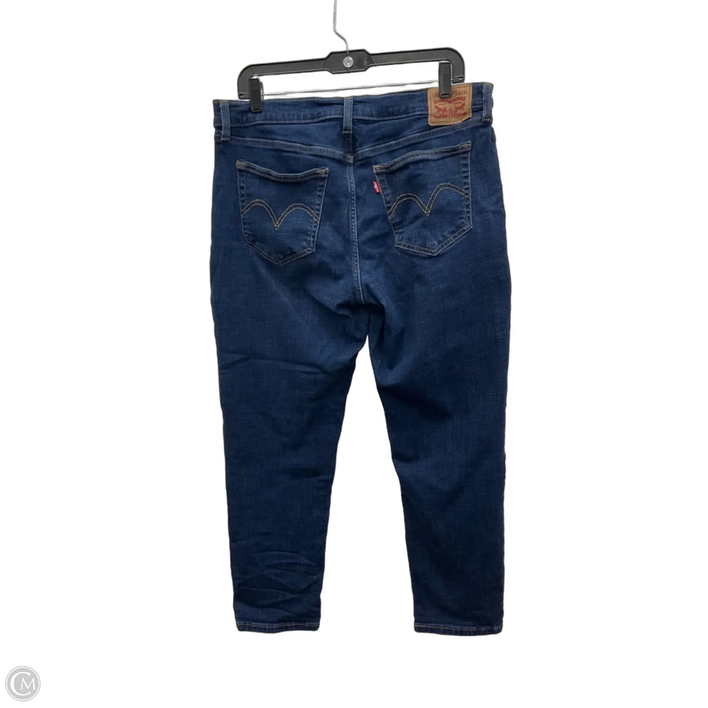 Jeans Boyfriend By Levis In Blue, Size: 10