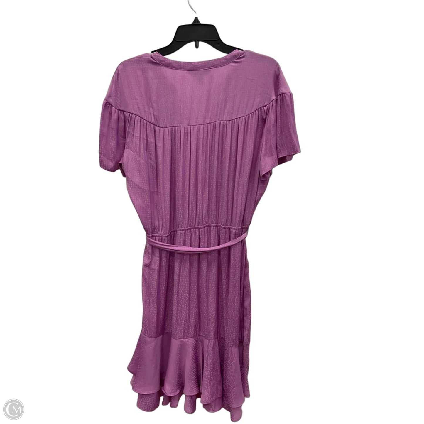 Dress Casual Midi By Simply Vera In Purple, Size: Xl