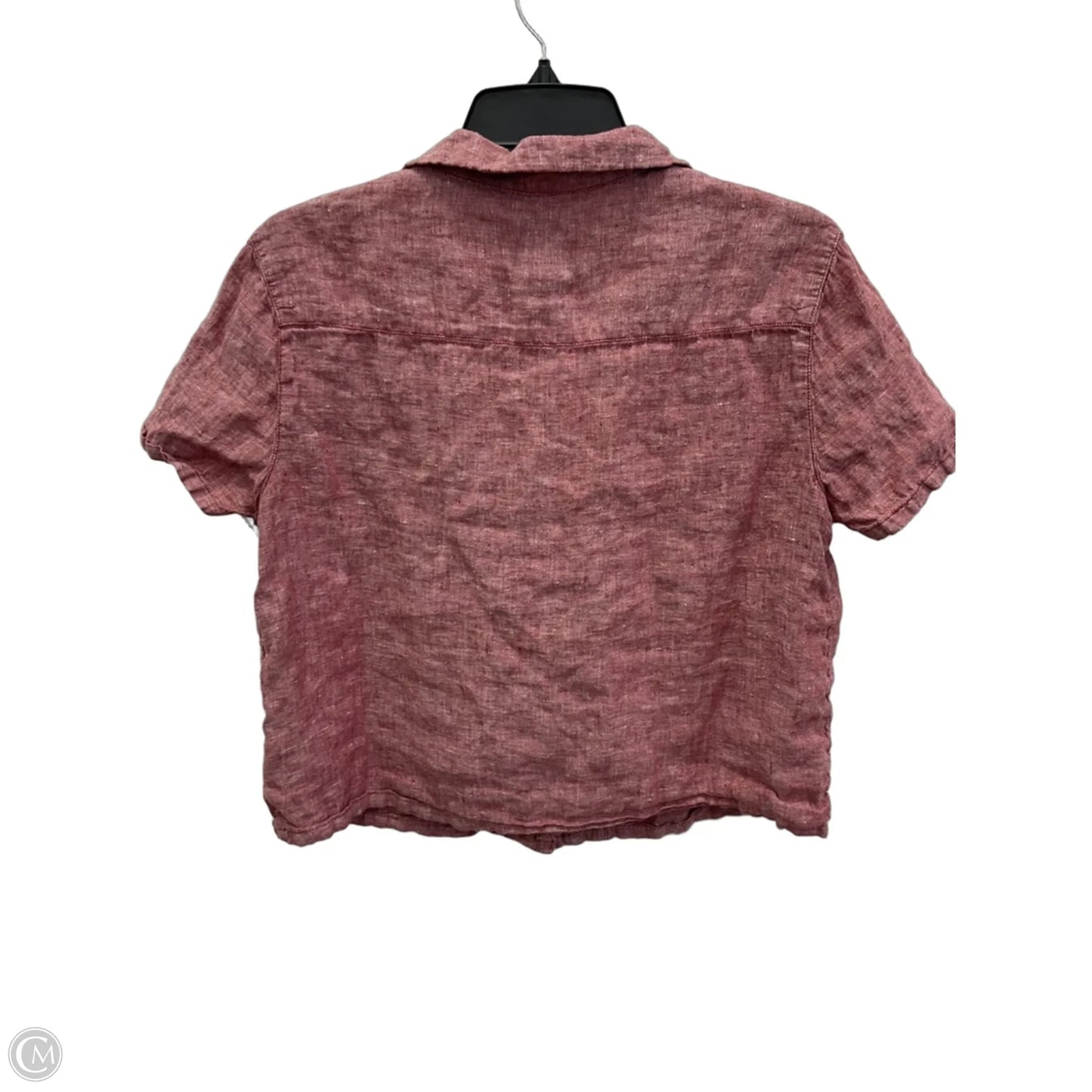 Blouse Short Sleeve By Rachel Zoe In Red, Size: M