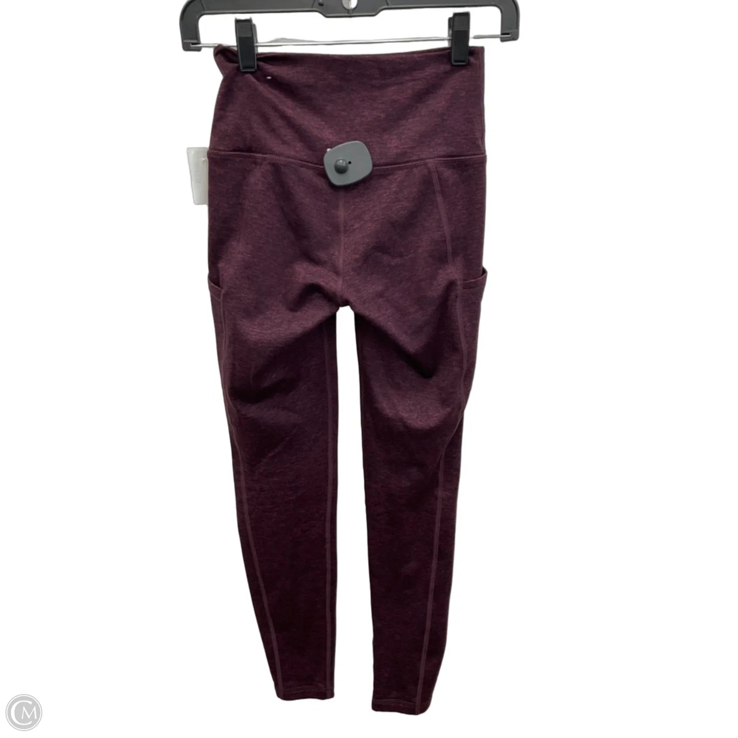 Athletic Leggings By Aerie In Maroon, Size: S