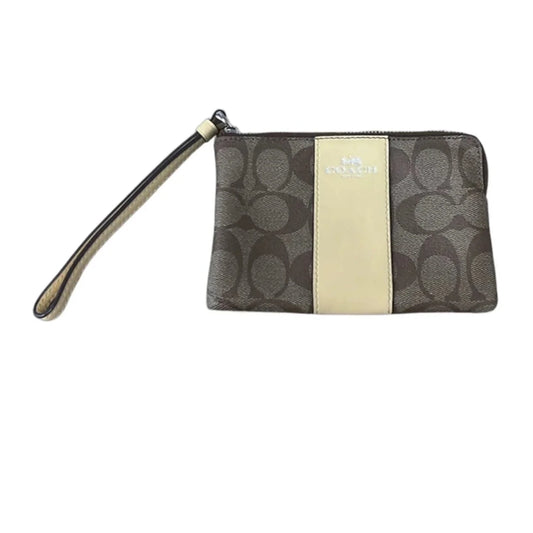 Wristlet Designer By Coach, Size: Medium